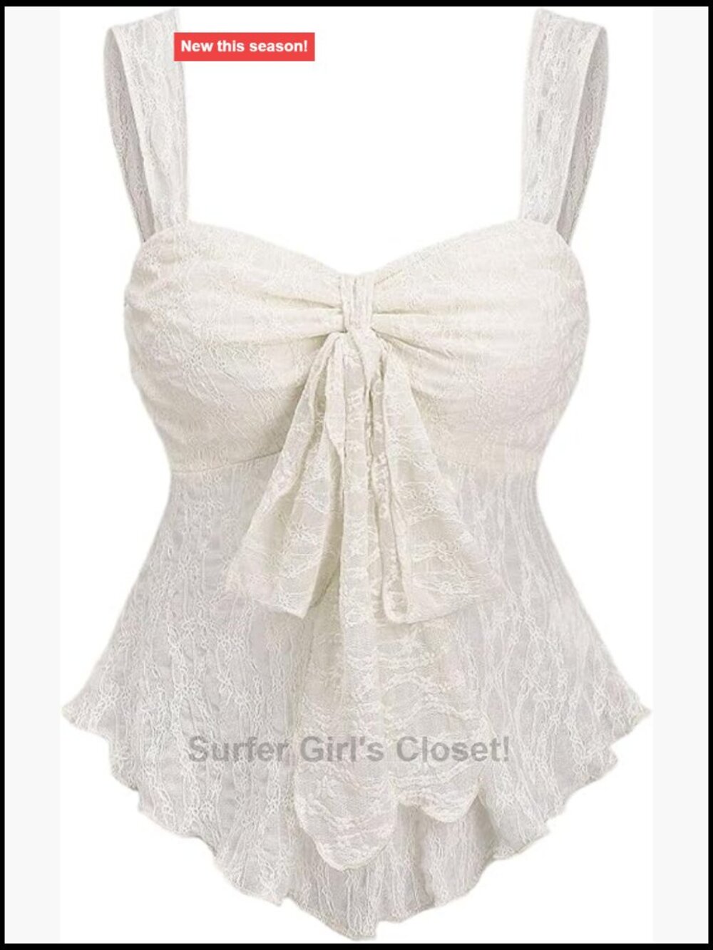 Womens Lace Babydoll Tank Top Sweetheart Neck Sleeveless Crop Summer
